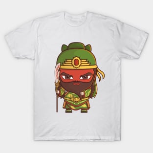 GUAN YU ROMANCE OF THREE KINGDOM CHIBI T-Shirt
